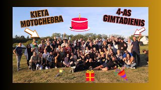 Kieta Motochebra 4as Gimtadienis 🏍️🥳🇱🇹🤘🎂 [upl. by Avika]