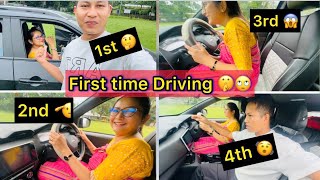 First time car test Pritinarjinary1 मारै सालायखो  Full video [upl. by Lletnahs]