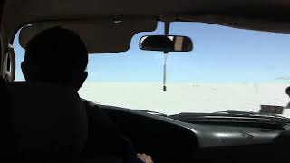 20110814195437 Bolivia  Driving on the Salt Flats of Uyuni [upl. by Sissie229]