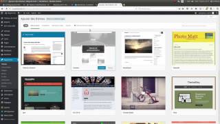 Tuto vidéo  Installer et paramétrer un thème Wordpress [upl. by Lecia592]