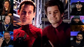 Return of Tobey Maguire and Andrew Garfield  No Way Home  Reaction Mashup  spiderman [upl. by Gaven]