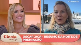 Oscar 2024 confira resumo da noite de premiação  Chega Mais 110324 [upl. by Joete]