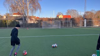 Extraträning  Skottträning fotboll  fas 1 [upl. by Darreg]