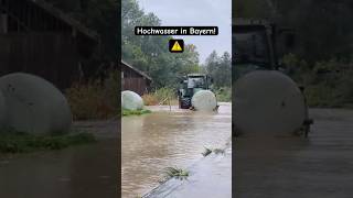 Hochwasser in Bayern Höhere Pegel noch möglich 160924 sturmjageralbdonau7736 hochwasser [upl. by Savinirs]