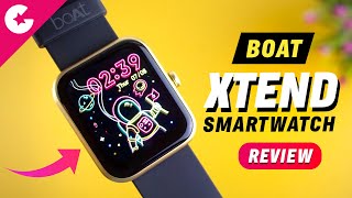 Boat Xtend Smartwatch Review  Best Smartwatch Under 3000 GadgetGig [upl. by Gignac69]