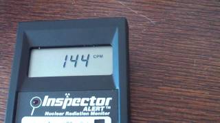 Testing Tritium keychain with Inspector Alert [upl. by Les]