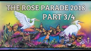 129th Rose Parade in Pasadena 34 FULL LENGTH  The 2018 Rose Parade [upl. by Ahseena]