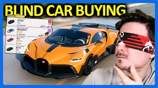 Forza Horizon 5  Blindfolded Supercar Buying Challenge [upl. by Aguayo502]