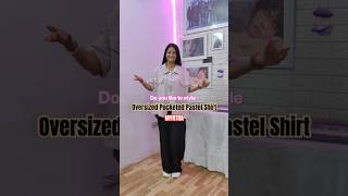 Myntra Oversized Shirt Haul oversizedshirt myntra shirts womenshirts [upl. by Noizneb]