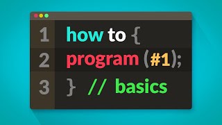 How to Program in C  BASICS E01 [upl. by Valery]