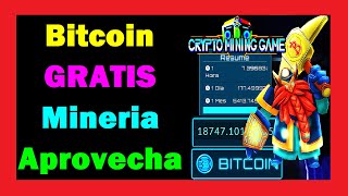 💥CRYPTO MINING GAME Como Funciona  Gana Bitcoins en Automatico 5 AÑOS ONLINENO SCAM Tutorial V1 [upl. by Ahsap]