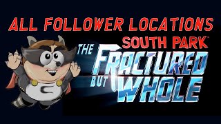 All Coonstagram Follower Locations South Park The Fractured But Whole 100 Walkthrough [upl. by Arty]