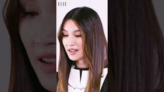 Gemma Chan On Taking A Tumble At Paris Fashion Week  ELLE UK [upl. by Waddington]