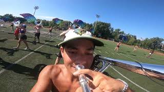 Reading Buccaneers 2023  TROMBONE SLIDE CAM [upl. by Hadias]