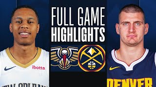 PELICANS at NUGGETS  FULL GAME HIGHLIGHTS  November 6 2023 [upl. by Marcile]