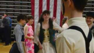 English Country DanceAround the World Ball McMinnville OR 3 27 13 [upl. by Lucius]