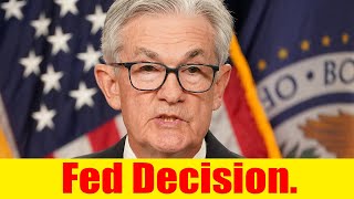 Feds FOMC Rate Decision Jerome Powell Live [upl. by Brink]