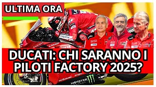 MotoGP  Ducati 56 GP per Scegliere i Piloti Factory 2025 [upl. by Anemij212]