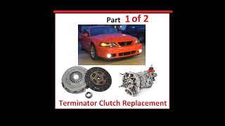 Part 12 0304 Cobra T56 Clutch Throwout bearing pilot bearing replacement release bearing [upl. by Ecilahc]