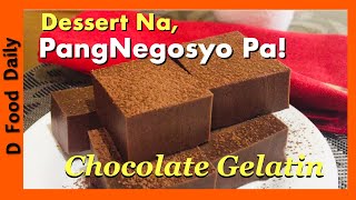 Chocolate Gelatin Business Dessert IdeasNegosyo Dessert Chocolate Creamy Dessert [upl. by Erica911]