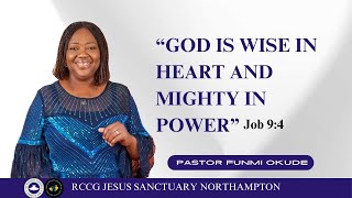 THE UNQUESTIONABLE GOD  PASTOR FUNMI OKUDE  RCCG JSN  11TH AUGUST 2024 [upl. by Syned502]