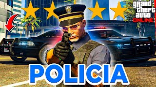 COMO ser POLICIA ATUALMENTE no GTA 5 ONLINE  UM DIA na VIDA de UM POLICIAL [upl. by Pietro]