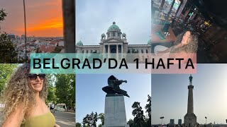 MUHTEŞEM BELGRAD’DA İLK 1 HAFTA  belgrade serbia youtubeshorts [upl. by Ethelinda]