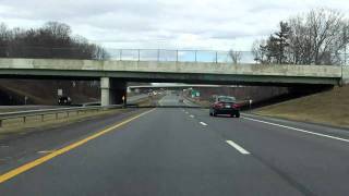 New York State Thruway Interstate 87 Exits 23 to 24 northbound [upl. by Nesmat]