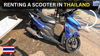 The Ultimate Guide to Renting a Scooter in Thailand 🇹🇭 [upl. by Enitsyrhc]