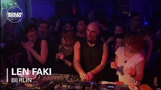 Len Faki Boiler Room Berlin DJ Set [upl. by Neerak501]