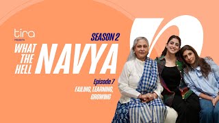 FailingLearningGrowingWhat the Hell NavyaS2 Ep 7Navya Naveli NandaShweta Nanda amp Jaya Bachchan [upl. by Llehsam702]