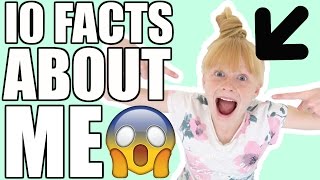 1O FACTS ABOUT ME😱  Mias Life [upl. by Krissie]