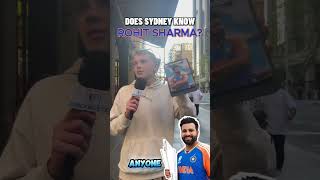 Does Sydney Know Rohit Sharma [upl. by Irvin485]