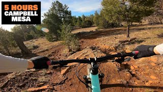 Making XC Trails Fun While Endurance Training  Campbell Mesa  Mountain Biking Flagstaff Arizona [upl. by Hnaht]