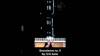 Gnossienne no 3  Erik Satie 14 [upl. by Giefer]