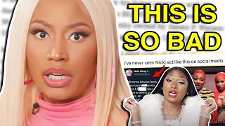 NICKI MINAJ GOES OFF ON MEGAN THEE STALLION drama explained [upl. by Esor]