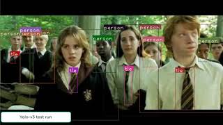 YoloV3 Real time object detection test run [upl. by Pazit]