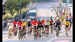 Sunday Morning Ride Jakarta rides4darrell Charity Ride Cycling MTB vs Road Bike vs Folding Bike [upl. by Olathe]