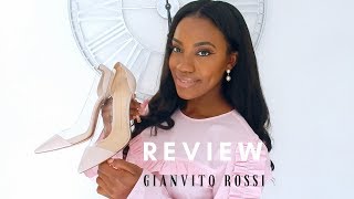 THE MOST COMFORTABLE LUXURY HEELS  Gianvito Rossi quotPlexiquot Review amp TryOn [upl. by Artek623]