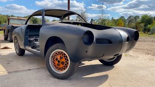 VW Restoration Karmann Ghia Chassis amp Body  Full Build Series [upl. by Natal]