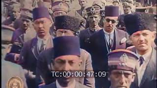 1924  Atatürkün 30 Ağustos Dumlupınar Konuşması Renkli [upl. by Aileme]