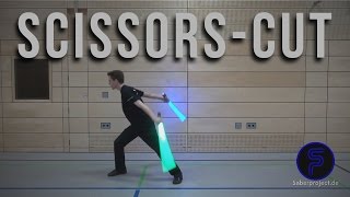 Scherenschlag  ScissorsCut  Dual Lighsaber Trick [upl. by Ramad]