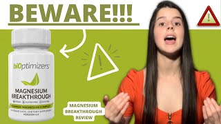 MAGNESIUM BREAKTHROUGH  Magnesium Breakthrough Review BEWARE Bioptimizers Magnesium Breakthrough [upl. by Erik]