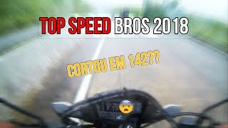 BROS 160 2018 deu 142kmh Será TOP SPEED  ROBSON MELO 🔥 13 [upl. by Belak207]