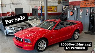 FOR SALE 2006 Ford Mustang GT Premium  47K Miles  5Speed Manual  Clean Carfax  19900 [upl. by Linsk766]