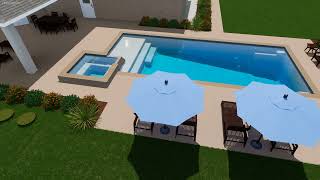 Marceaux Pool Design by Backyard Amenities [upl. by Giorgio]