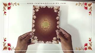 No  6034  Real Wedding Cards Kankotri Invitation Surat Bardoli wwwrealweddingcardscom [upl. by Freeman]