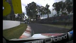 2010 Bathurst 1000 Will Davison Crashes [upl. by Crowe]