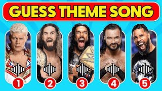 Guess The WWE Theme Songs and Prove Youre a True Fan 🎵✅🔊 [upl. by Olram]