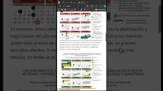 Calendario Escolar 2024 2025 [upl. by Lehman]